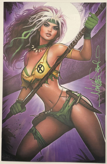 [Signed by Nathan Szerdy] Rogue: The Savage Land 1 Unknown Comics Nathan Szerdy Exclusive Virgin Var (06/2025) - FURYCOMIX