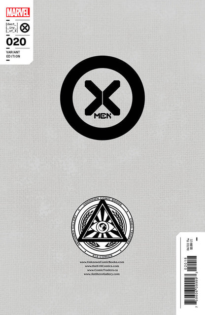[Signed by Nathan Szerdy] X - MEN 20 UNKNOWN COMICS MEGACON EXCLUSIVE VIRGIN VAR [IN STOCK] - FURYCOMIX