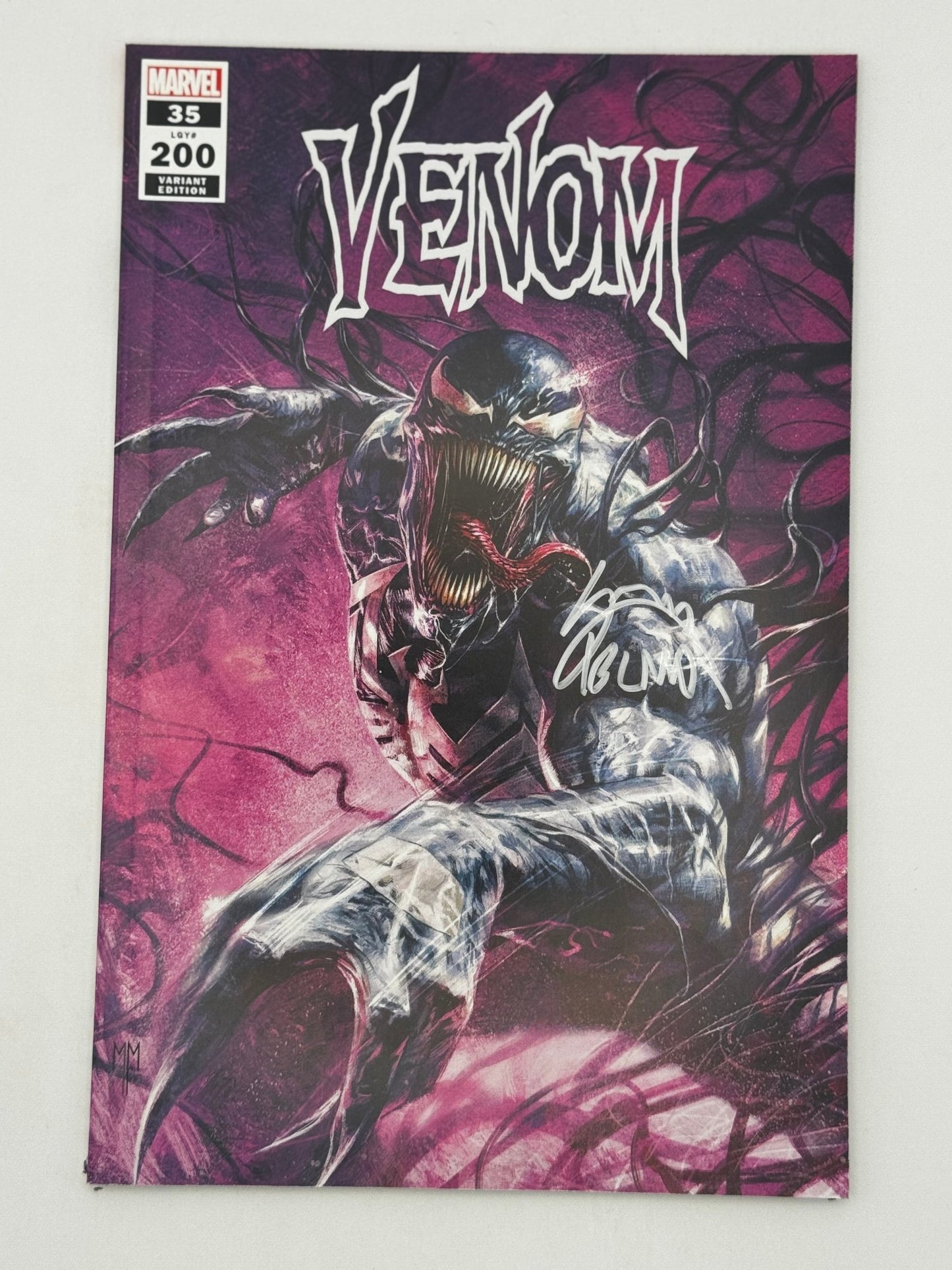 [Signed by Ryan Stegman] VENOM 35 200TH ISSUE UNKNOWN COMICS MASTRAZZO EXCLUSIVE VAR - FURYCOMIX
