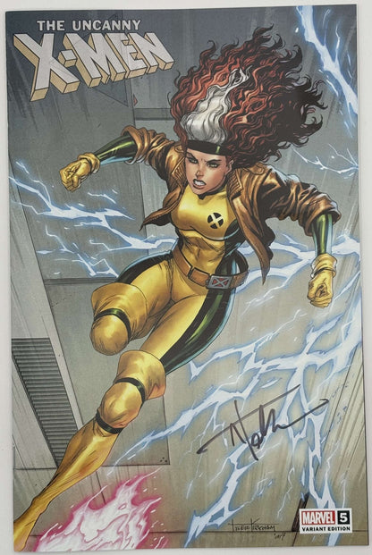 [Signed by Tyler Kirkham] UNCANNY X - MEN 5 Kirkham Unknown Tyler Kirkham Exclusive Var - FURYCOMIX