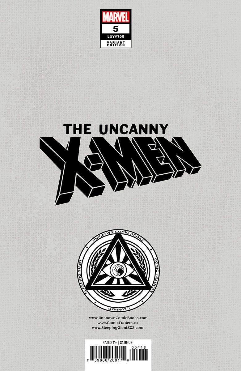 [Signed by Tyler Kirkham] UNCANNY X - MEN 5 Kirkham Unknown Tyler Kirkham Exclusive Var - FURYCOMIX