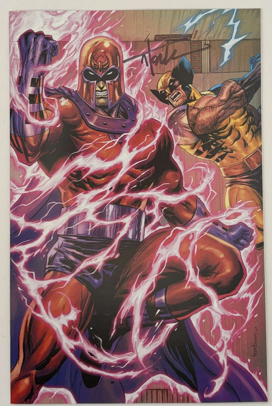 [Signed by Tyler Kirkham] WOLVERINE 2 Unknown Tyler Kirkham Connecting Cover Excl Virgin Var - FURYCOMIX