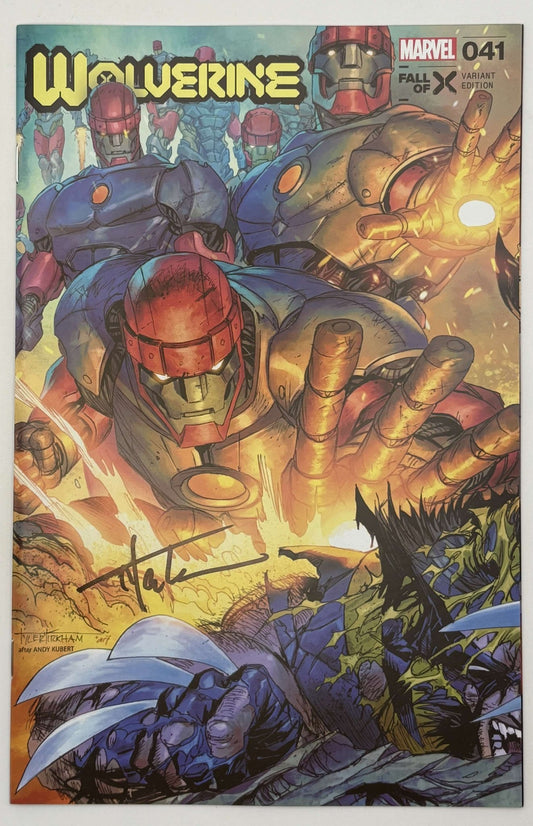 [Signed by Tyler Kirkham] WOLVERINE 41 Kirkham Unknown EXCL - FURYCOMIX