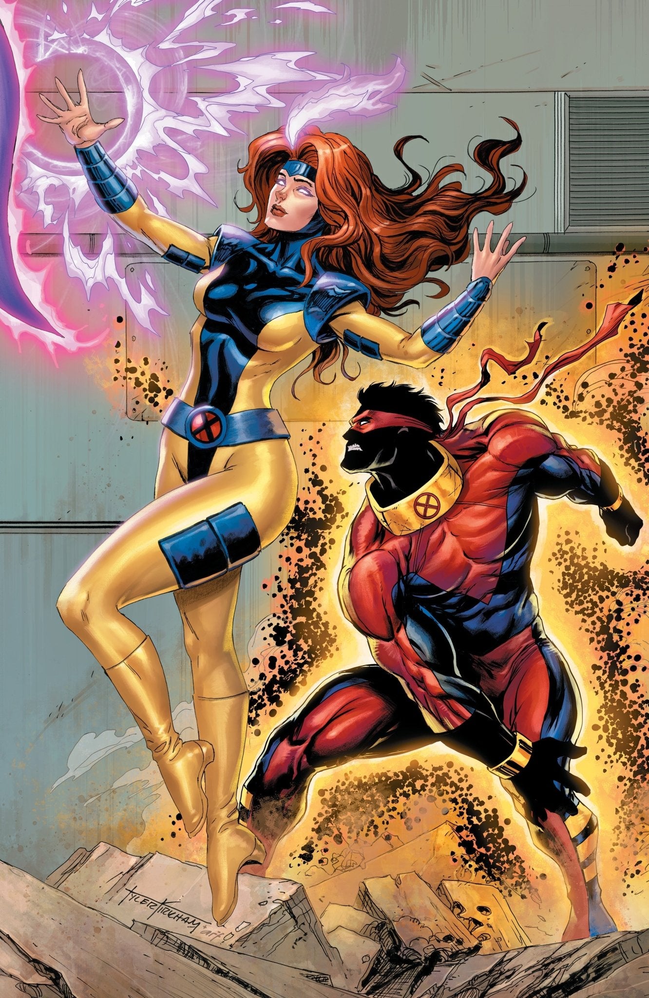 [Signed by Tyler Kirkham] X - Men 9 Unknown Comics Tyler Kirkham Exclusive Virgin Var [IN STOCK] - FURYCOMIX