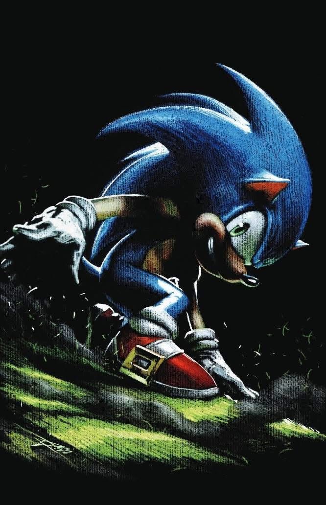 Sonic the Hedgehog 76 - Black Saber Comics MegaCon Exclusive - FOIL SET - Gabriele Dell'Otto - FURYCOMIX