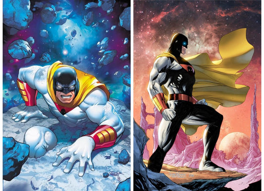 SPACE GHOST 1 BY TYLER KIRKHAM & SAJAD SHAH Black Saber Comics Exclusive - FURYCOMIX