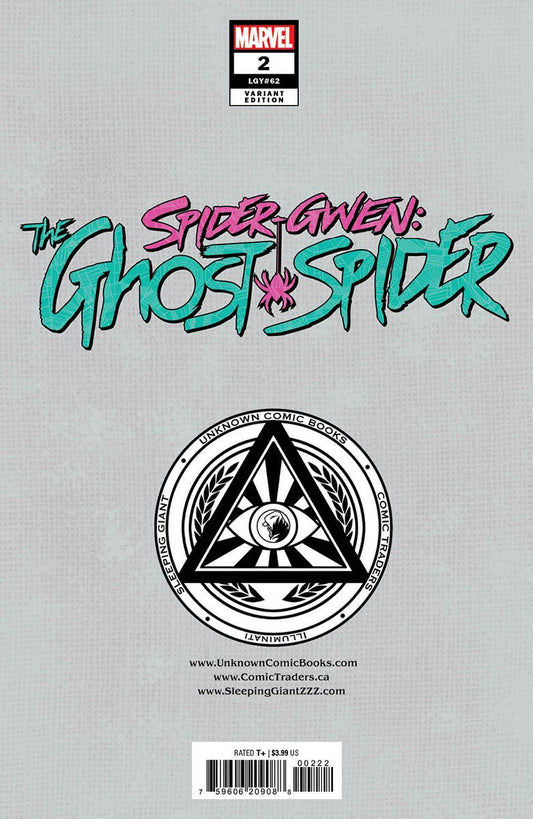 Spider - Gwen: The Ghost - Spider 2 Unknown Comics Leirix Exclusive Var (06/26/2024) - FURYCOMIX