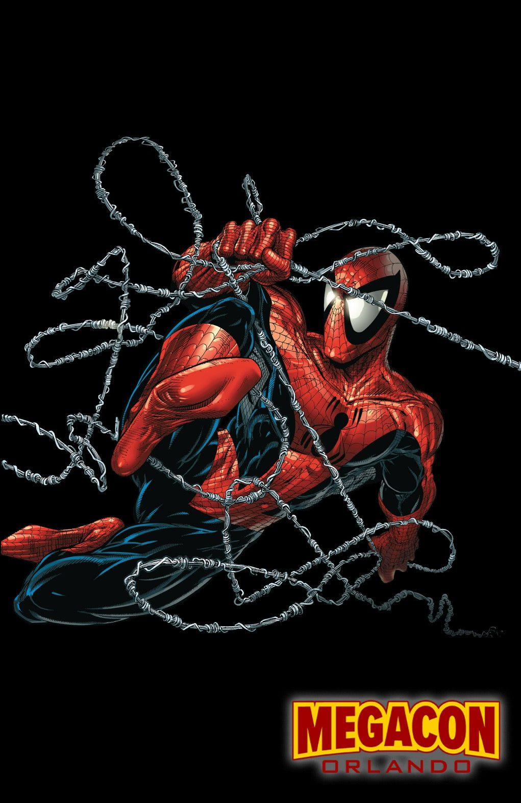 Spider-Man #1 TODD McFARLANE MegaCon Exclusive Mexican Foil Virgin Variant