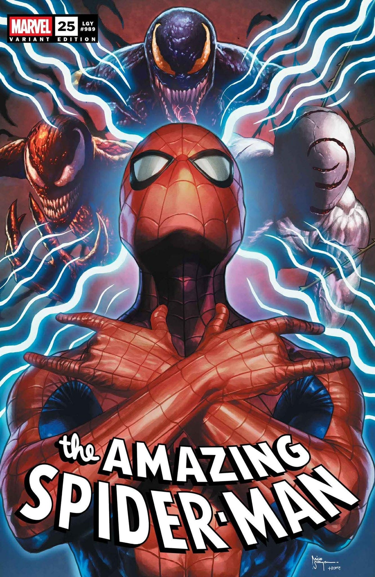 Amazing Spider-Man #25 MICO SUAYAN C2E2 Exclusive Trade Dress