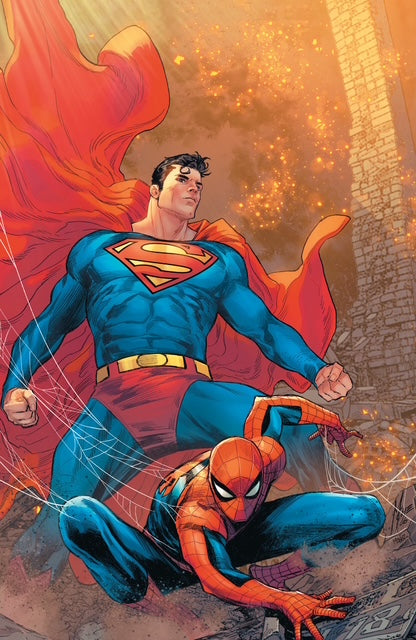 Spider-Man/Superman #1 MARCO CHECCHETTO Trade/Virgin Set