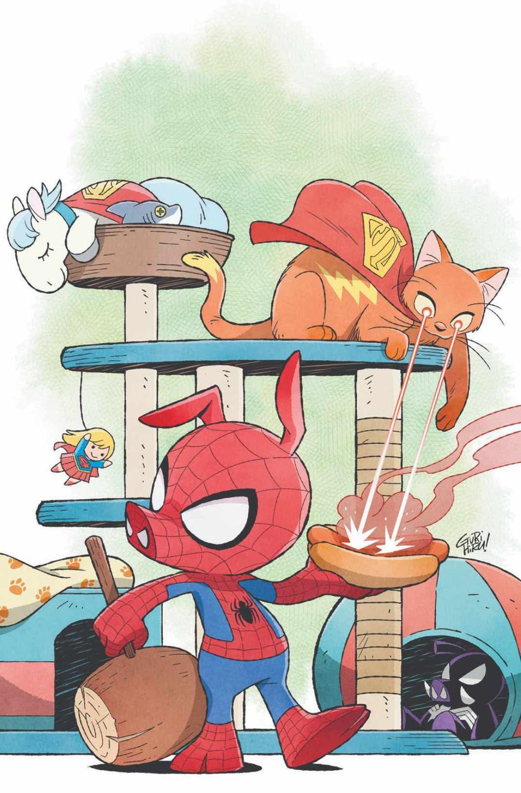 SPIDER-MAN/SUPERMAN 1 GURIHIRU EXCLUSIVE VIRGIN VAR (04/22/2026) - FURYCOMIX