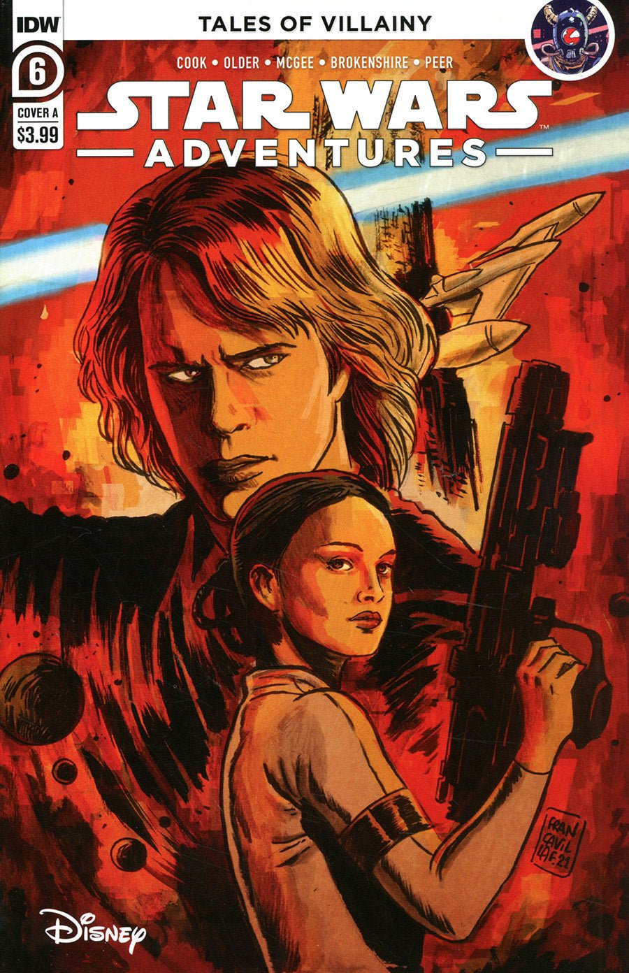 STAR WARS ADVENTURES (2020) 6 CVR A FRANCAVILLA (C: 1 - 0 - 0) (07/07/2021) - FURYCOMIX