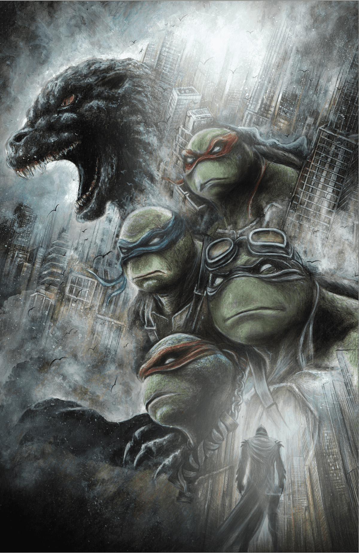 Teenage Mutant Ninja Turltes x Godzilla 5 Wil Shrike - FURYCOMIX