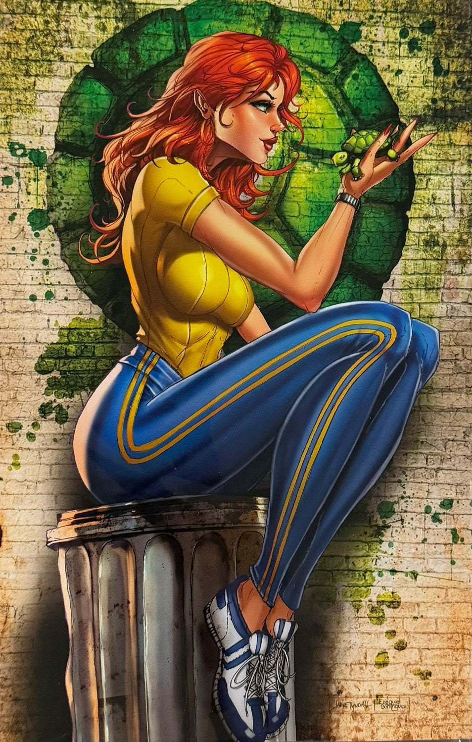 Teenage Mutant Ninja Turtles #13 JAMIE TYNDALL Exclusive Virgin Variant