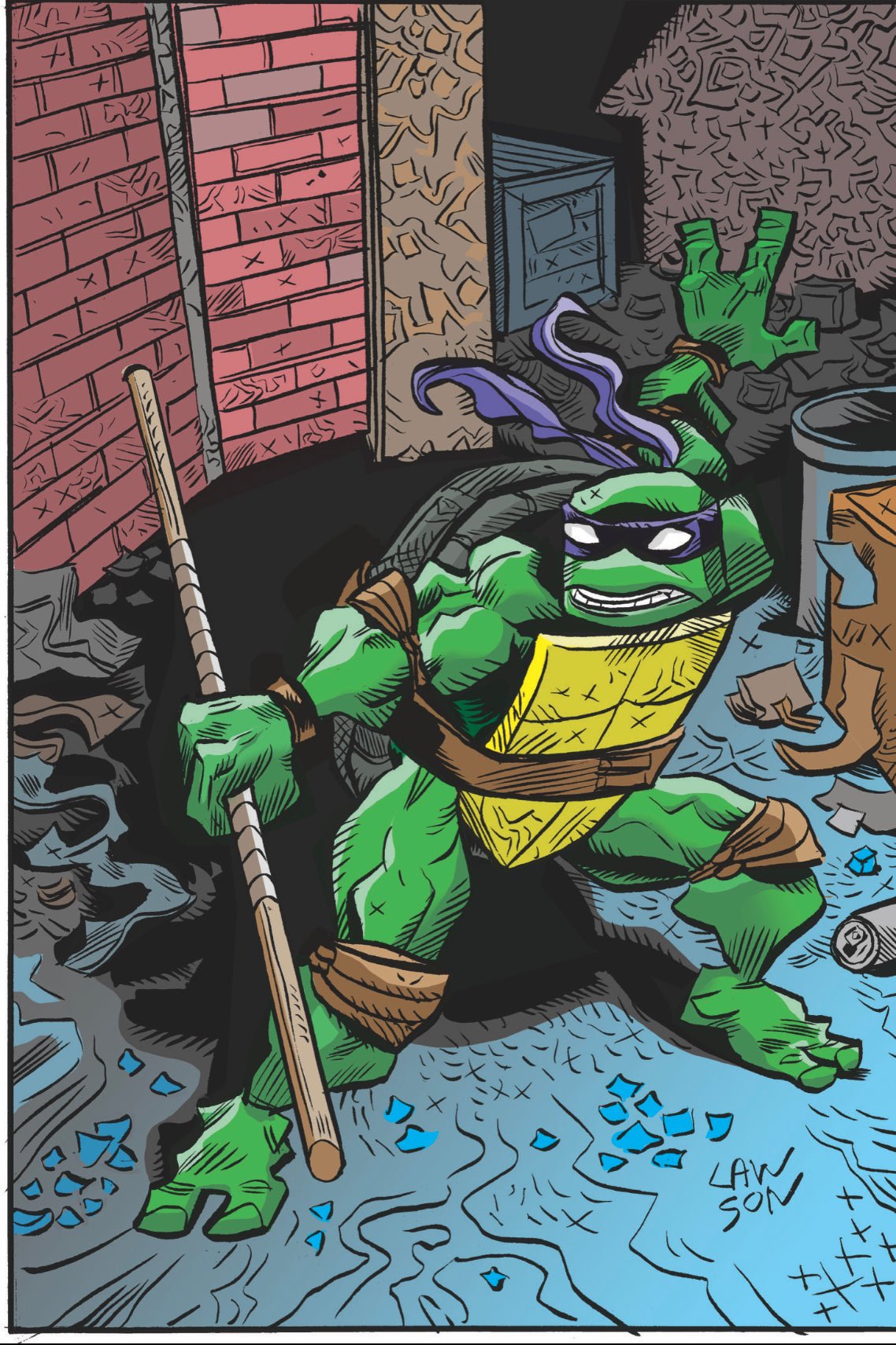 TEENAGE MUTANT NINJA TURTLES 143 144 145 146 147 148 SET of JIM LAWSON 6 BOOK BUNDLE Black Saber Comics Exclusive - FURYCOMIX