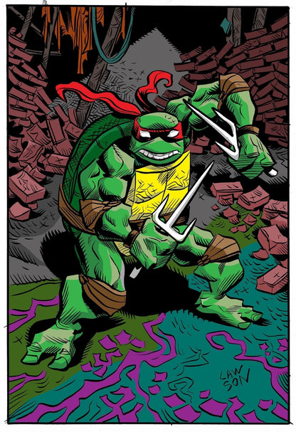 TEENAGE MUTANT NINJA TURTLES 143 144 145 146 147 148 SET of JIM LAWSON 6 BOOK BUNDLE Black Saber Comics Exclusive - FURYCOMIX