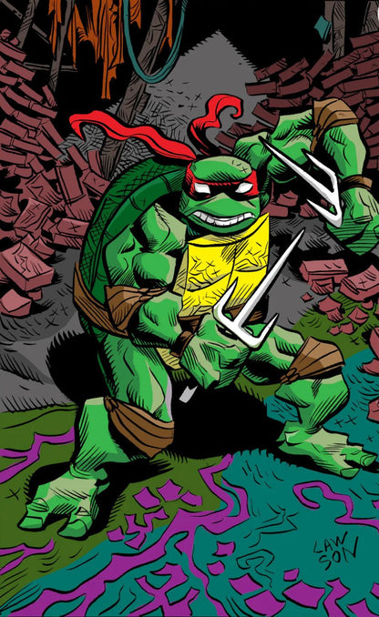 TEENAGE MUTANT NINJA TURTLES 143 144 145 146 147 148 SET of JIM LAWSON 6 BOOK BUNDLE Black Saber Comics Exclusive - FURYCOMIX