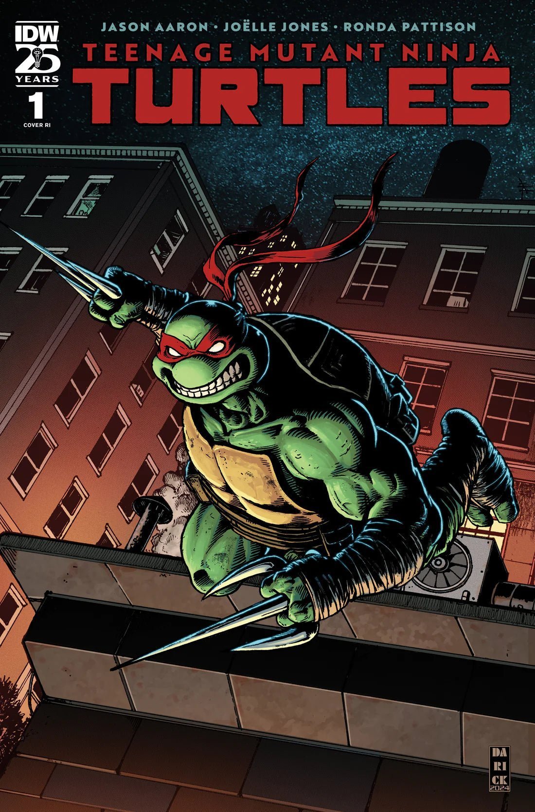 Teenage Mutant Ninja Turtles 2024) #1 1:50 Darrick Robertson Variant - FURYCOMIX