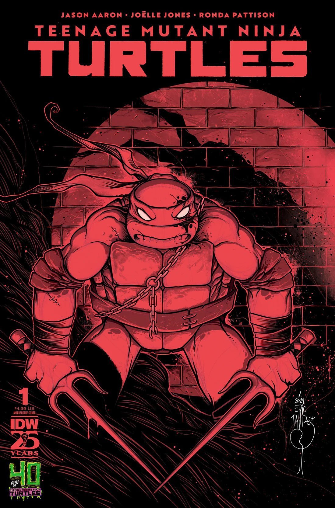 Teenage Mutant Ninja Turtles 2024) #1 40Th Anniversary Eric Talbot Variant - FURYCOMIX