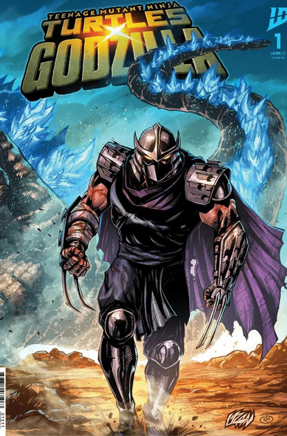 Teenage Mutant Ninja Turtles x Godzilla 1 - ECC Franck Uzan Variant - Right Side Wrap - Around (11/12/25) - FURYCOMIX