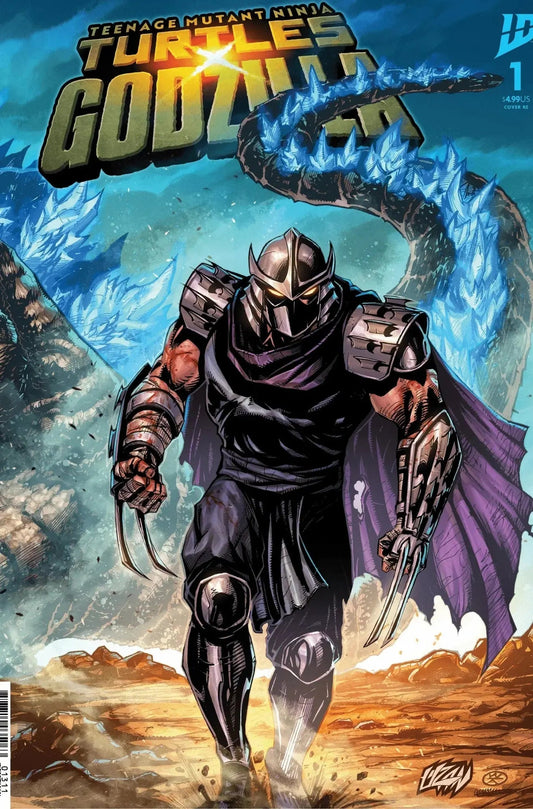 Teenage Mutant Ninja Turtles x Godzilla 1 - ECC Franck Uzan Variant - Right Side Wrap - Around (11/12/25) - FURYCOMIX