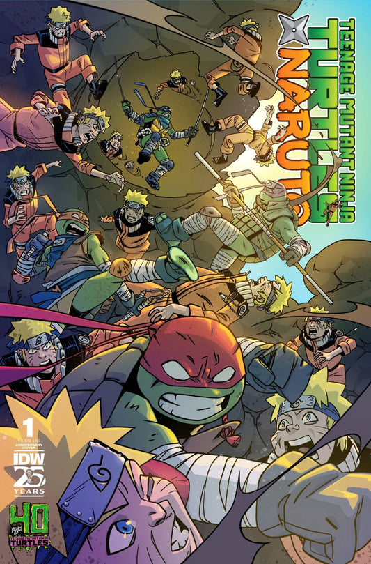 TEENAGE MUTANT NINJA TURTLES X NARUTO #1 40TH ANNIV DUNCAN - FURYCOMIX