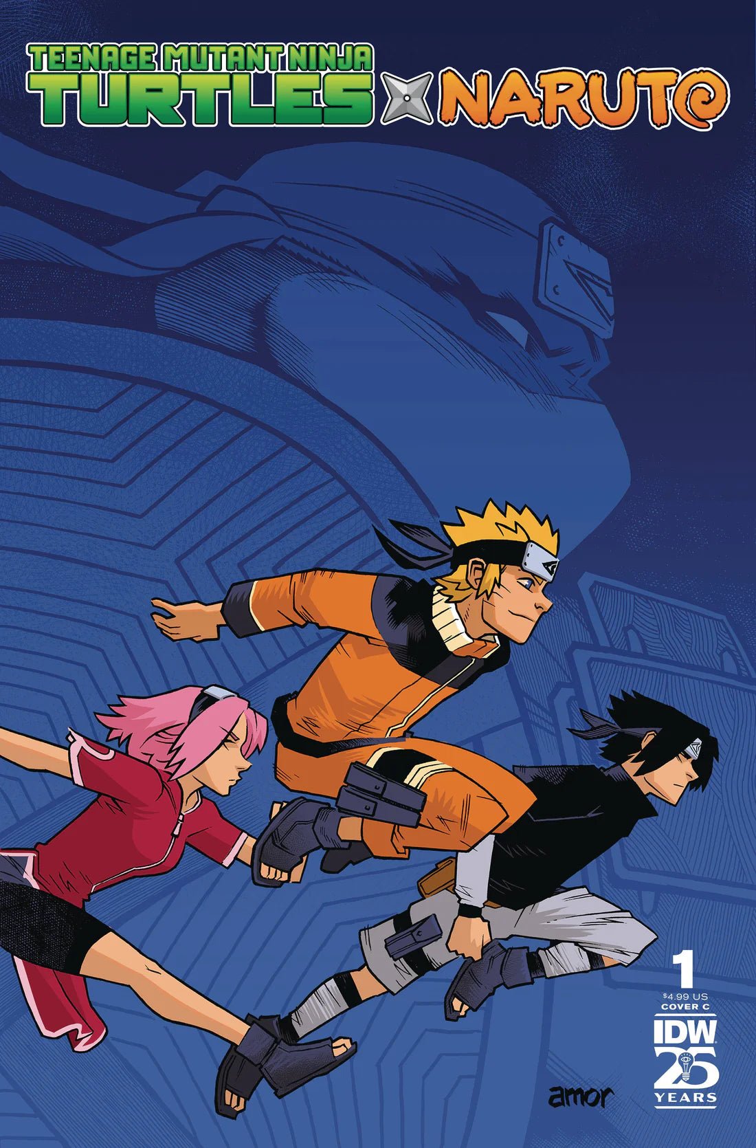 TEENAGE MUTANT NINJA TURTLES X NARUTO #1 AMOR - FURYCOMIX