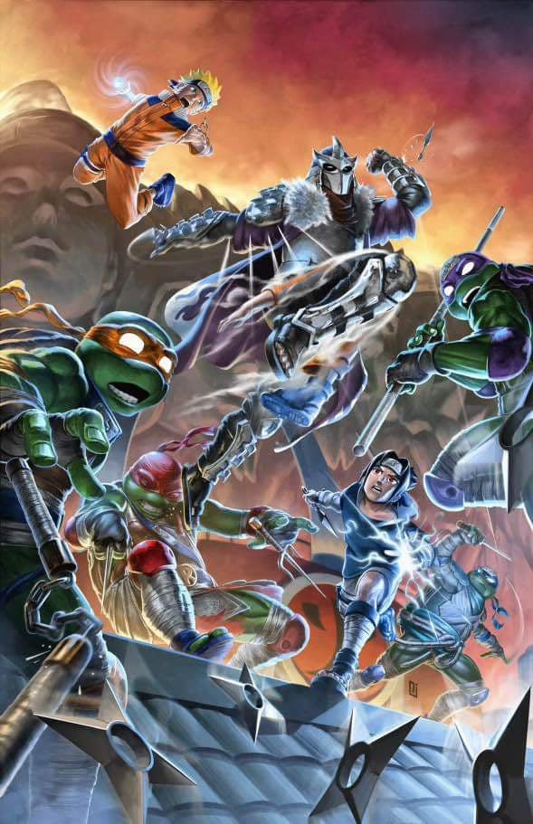 Teenage Mutant Ninja Turtles X Naruto 1 Animocity Exclusive - FURYCOMIX