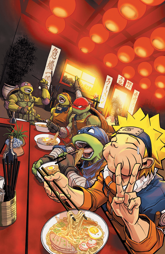 TEENAGE MUTANT NINJA TURTLES X NARUTO 1 SAN FRANCISCO FAN EXPO EXCLUSIVE - FURYCOMIX