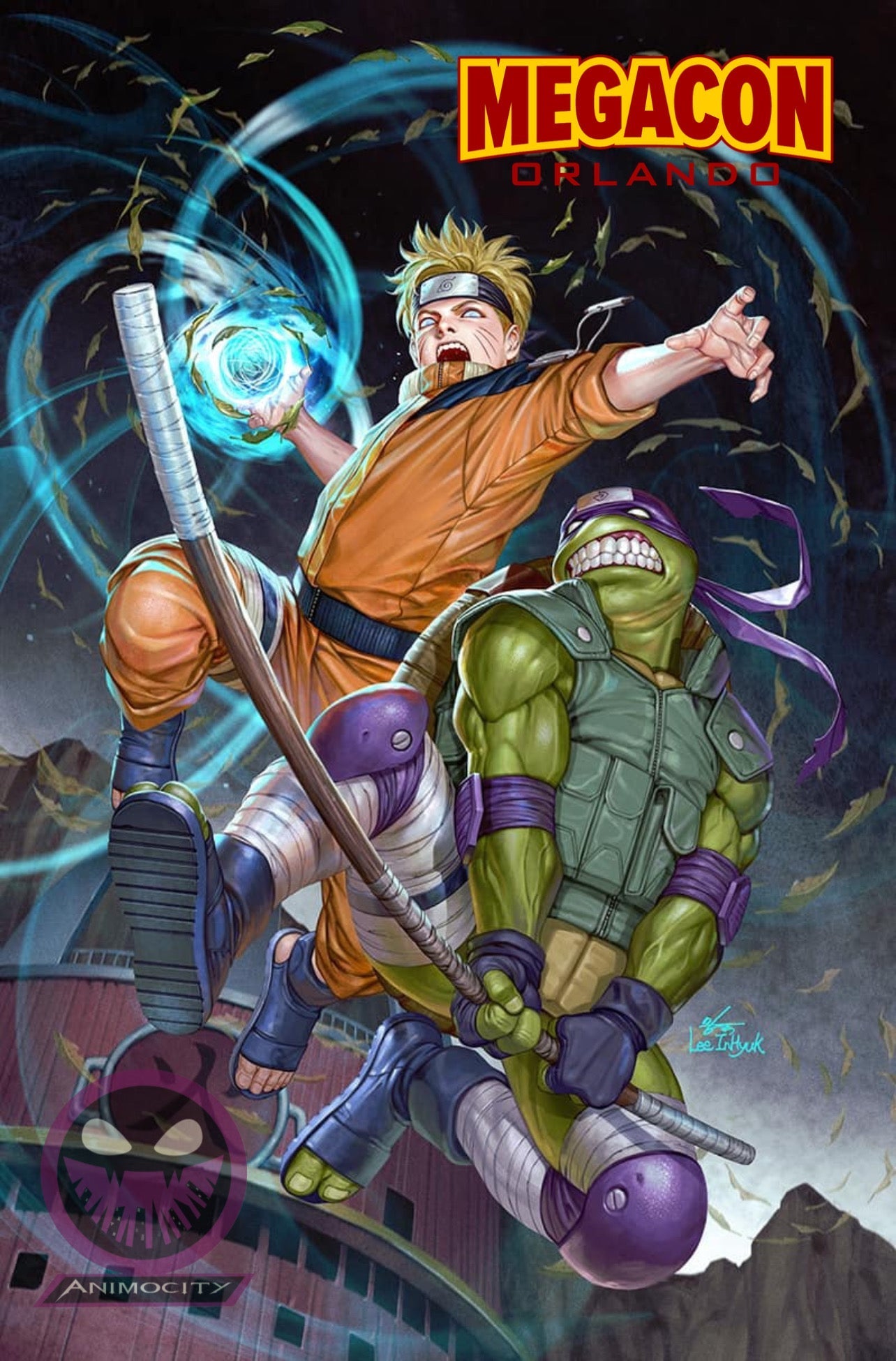 Teenage Mutant Ninja Turtles X Naruto 2 Megacon Shared Exclusive - FURYCOMIX