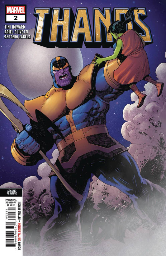THANOS 2 (OF 6) 2ND PTG OLIVETTI VAR (07/03/2019) - FURYCOMIX