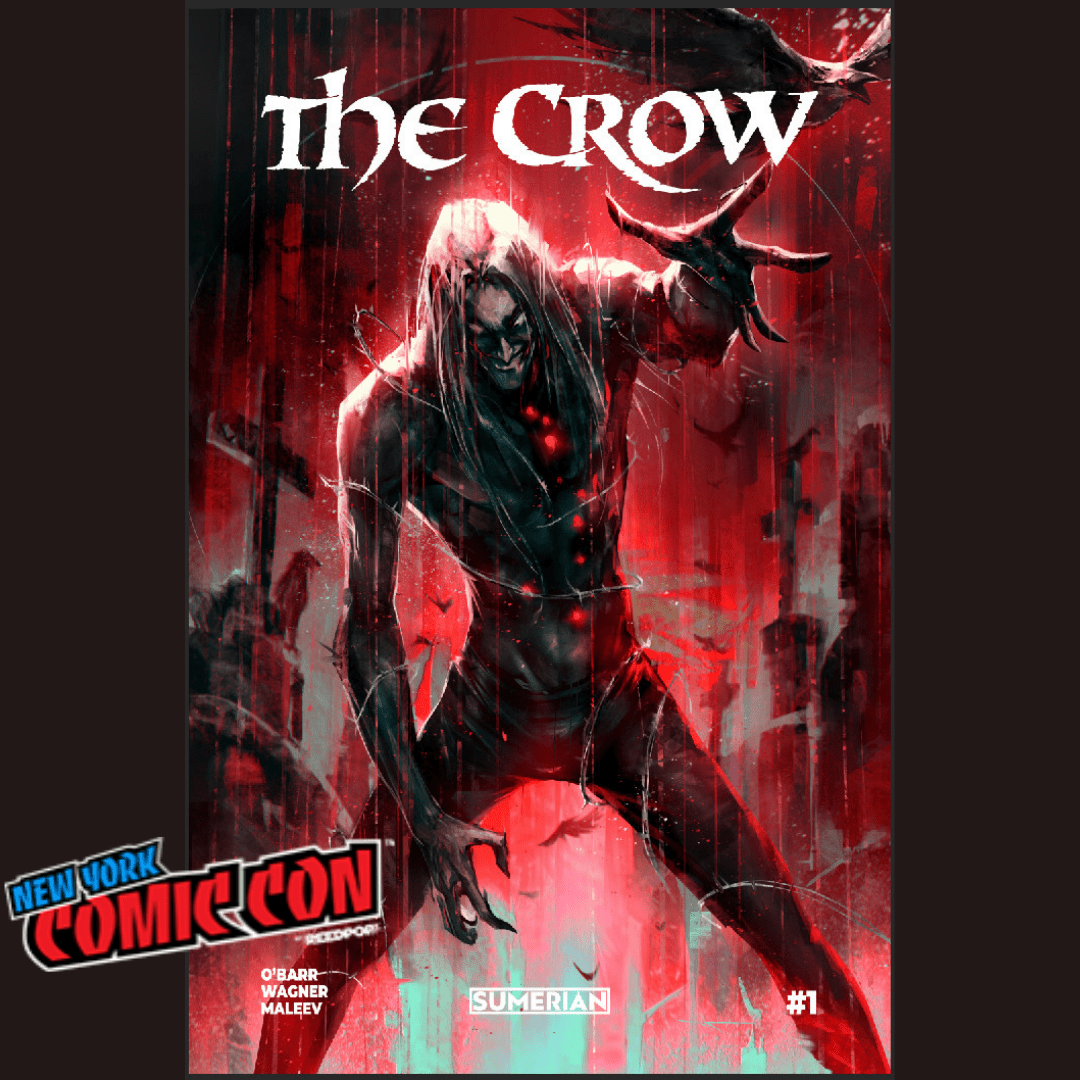 THE CROW :DEAD TIME ISSUE 1 , IVAN TAO EXCLUSIVE TRADE COVER NYCC - FURYCOMIX