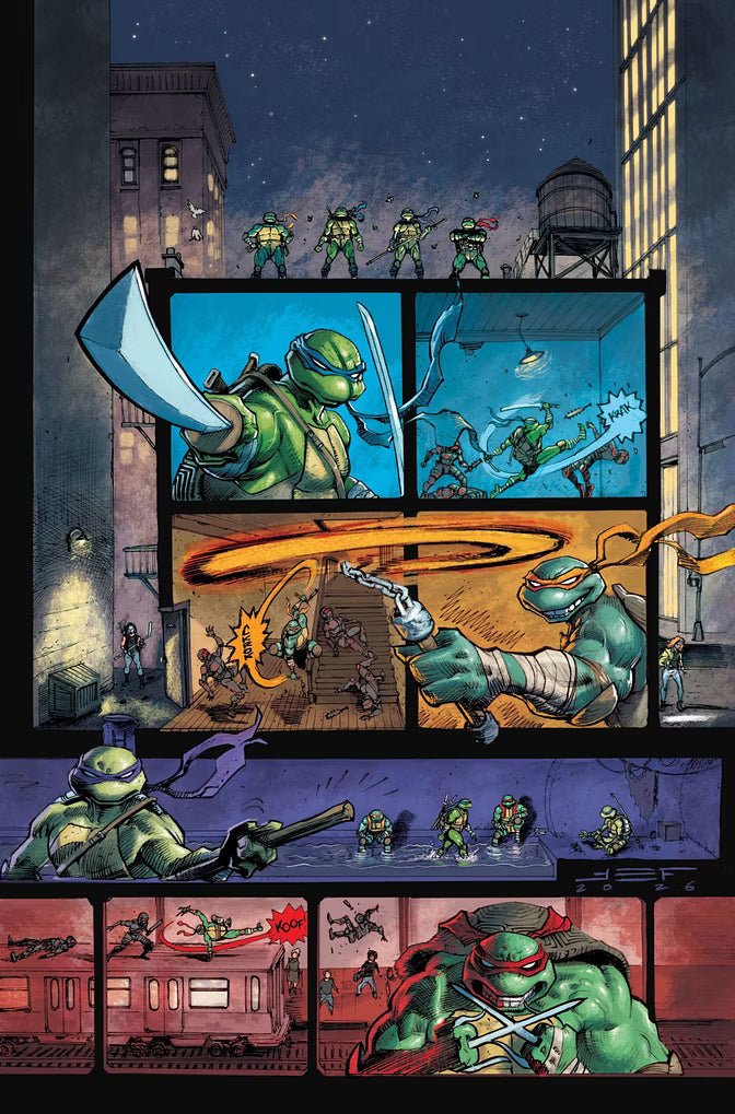 TMNT 300th Issue Blind Bags 10 Pack - FURYCOMIX