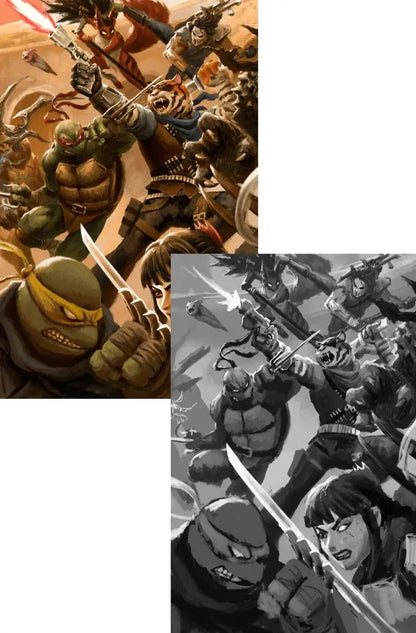 TMNT: Battle Nexus 1 - 5 Virgin - ECC NRG Exclusive (2/18/26) - FURYCOMIX