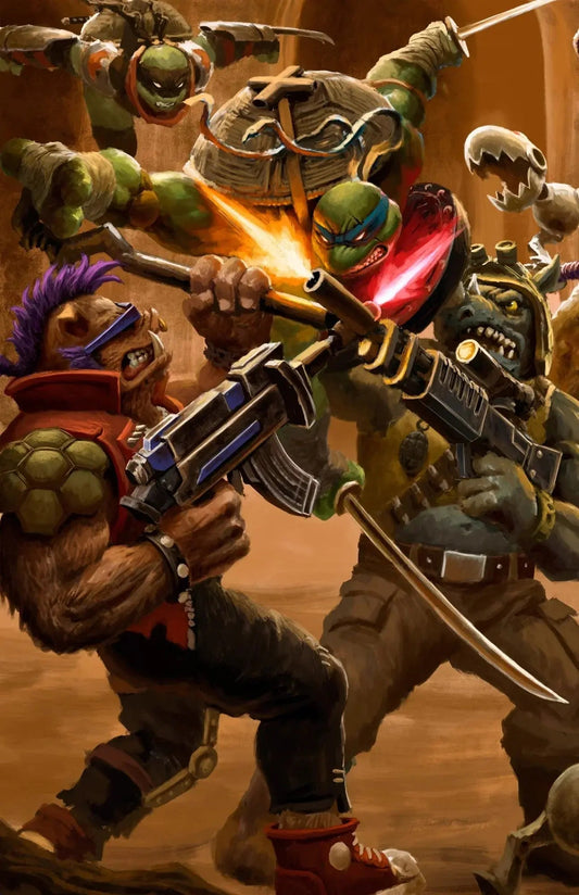 TMNT: Battle Nexus 1 - 5 Virgin - ECC NRG Exclusive (2/18/26) - FURYCOMIX