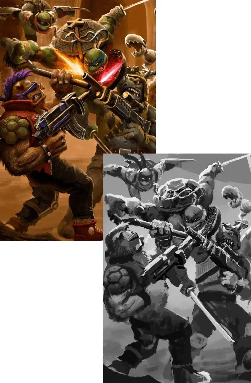 TMNT: Battle Nexus 1 Virgin - ECC NRG Exclusive (12/24/25) - FURYCOMIX