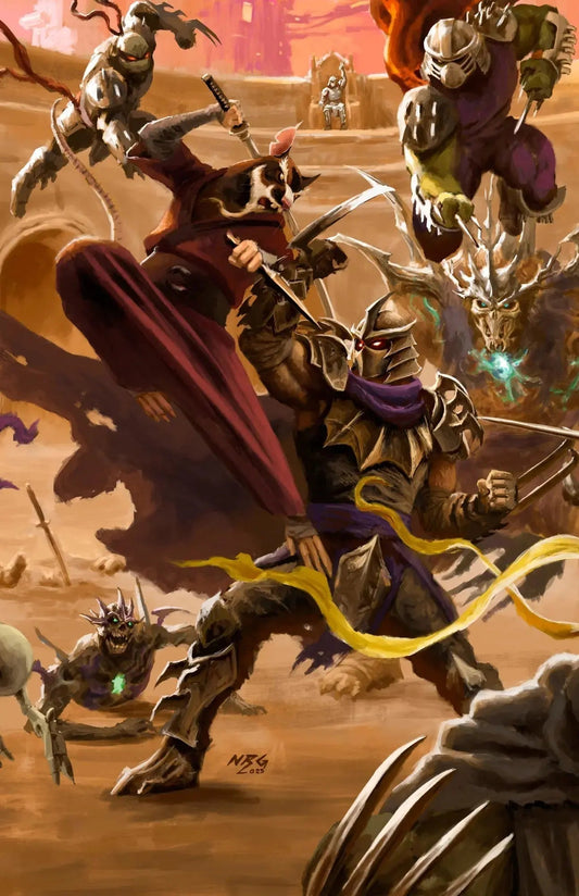 TMNT: Battle Nexus 3 Virgin - ECC NRG Exclusive (01/21/26) - FURYCOMIX