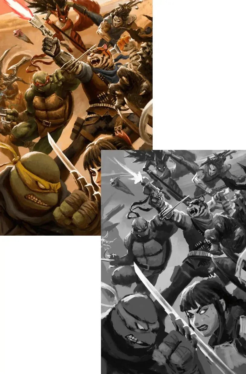 TMNT: Battle Nexus 4 Virgin - ECC NRG Exclusive (02/04/26) - FURYCOMIX