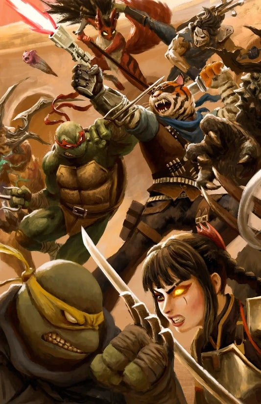 TMNT: Battle Nexus 4 Virgin - ECC NRG Exclusive (02/04/26) - FURYCOMIX