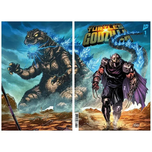 TMNT x Godzilla 1 East Coast Comics Bundle - FURYCOMIX
