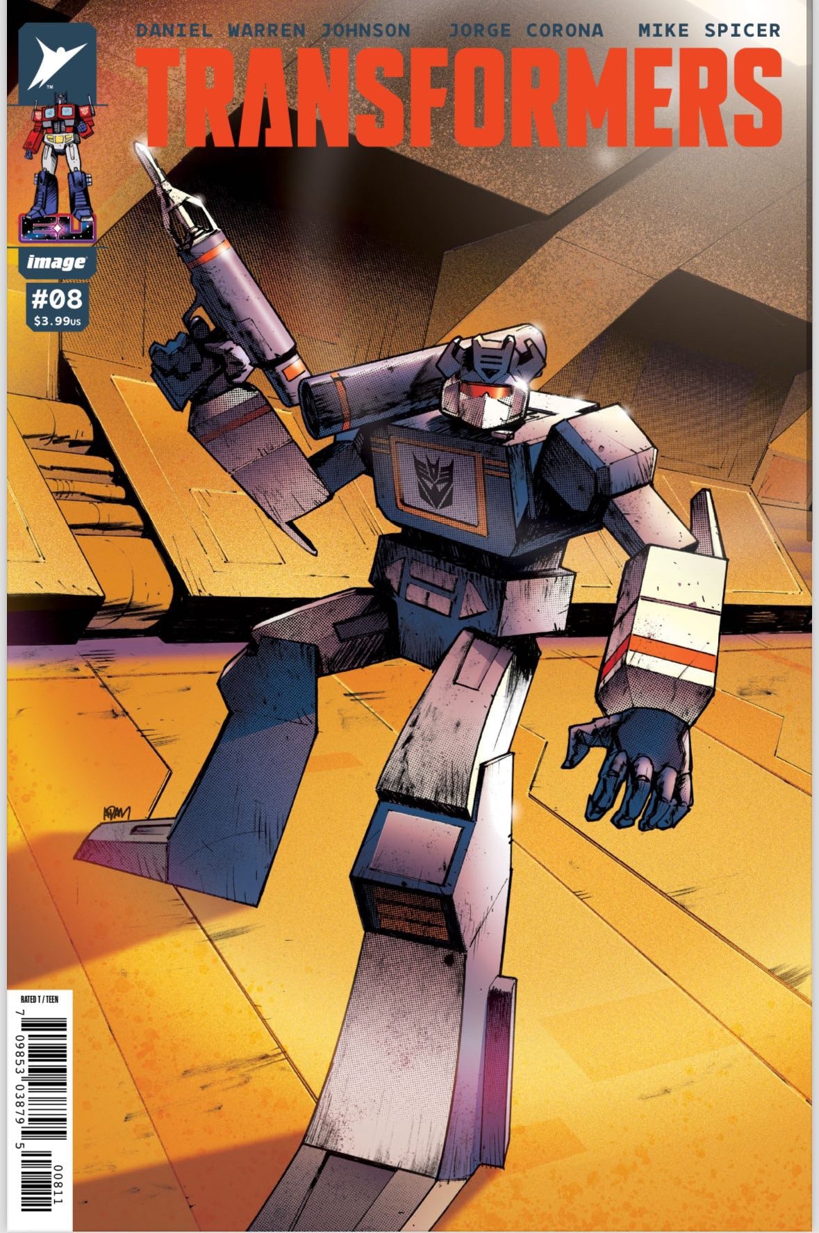 Transformers 8 - Black Saber Comics Black Saber Comics Exclusiveby Adam Gorham ltd to 400 - FURYCOMIX
