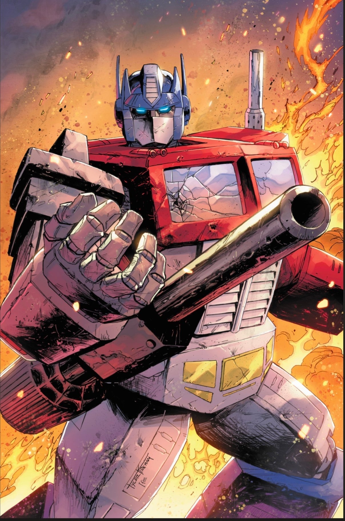 Transformers 8 Tyler Kirkham Variant - FURYCOMIX