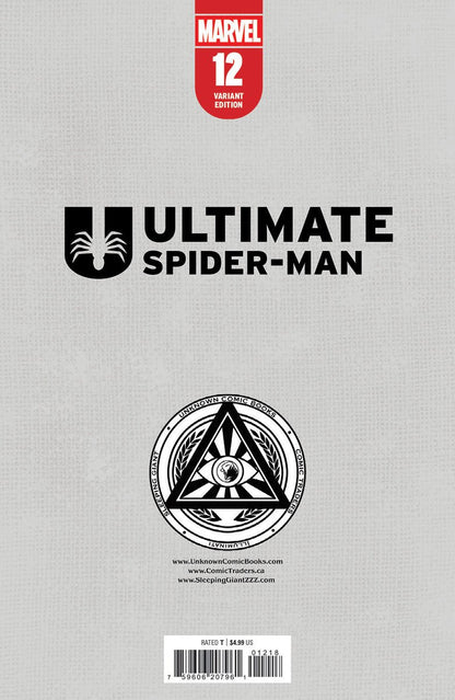 Ultimate Spider - Man 12 Unknown Comics Leirix Exclusive Var (12/18/2024) - FURYCOMIX