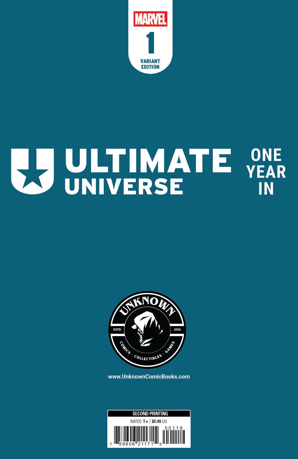 Ultimate Universe: One Year In 1 2nd PTG Unknown Comic Ivan Tao Exclusive Var (02/05/2025) - FURYCOMIX