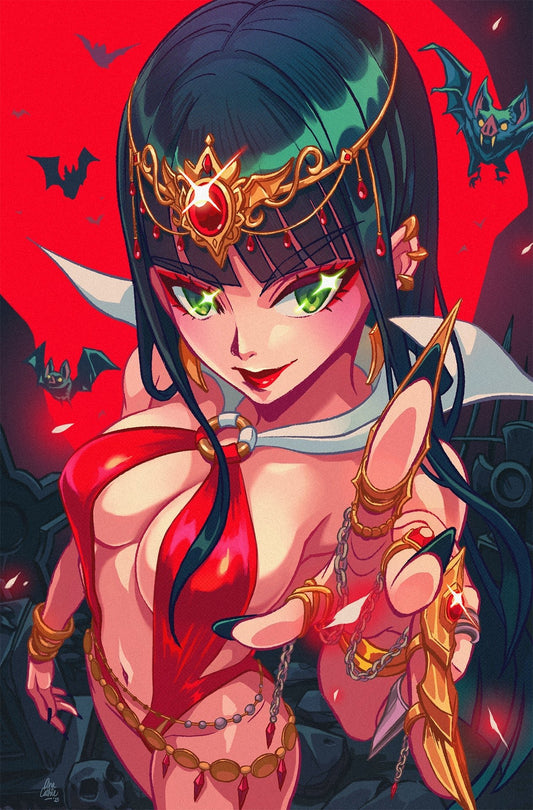 Vampirella #10 ANACATHIE Exclusive Red Virgin Variant - FURYCOMIX