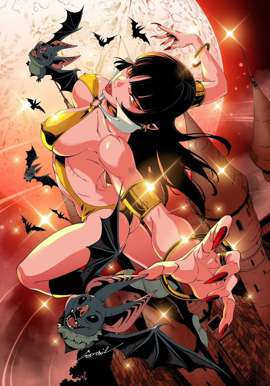 Vampirella #4 GODTAIL Golden Suit Limited to 500 Virgin Variant - FURYCOMIX