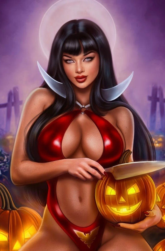 Vampirella #7 BRUNA SALES Big Dex Exclusive Virgin Variant LTD 500 - FURYCOMIX