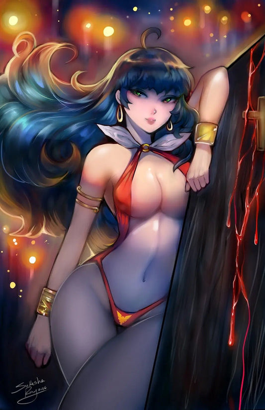 Vampirella Armageddon #8 SUKESHA RAY Exclusive Virgin Variant - FURYCOMIX