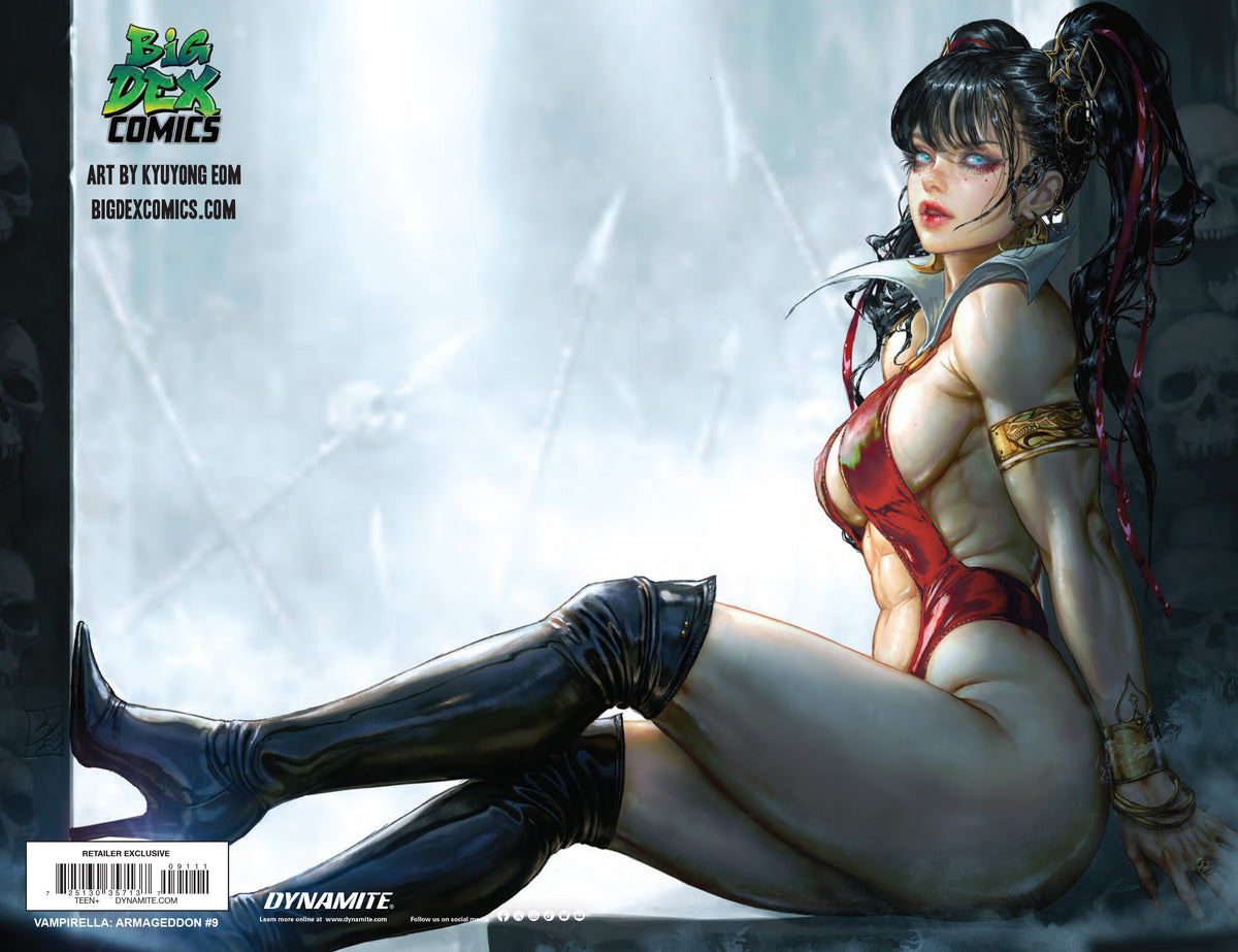 Vampirella Armageddon #9 KYUYONG EOM MegaCon Exclusive Crimson Virgin (wraparound)