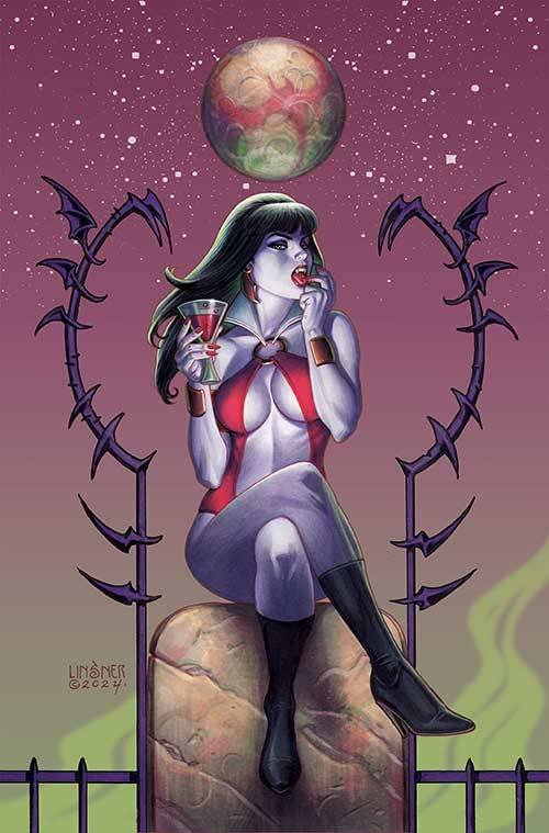 Vampirella Dark Reflections #1 Linsner VIRGIN Variant - FURYCOMIX
